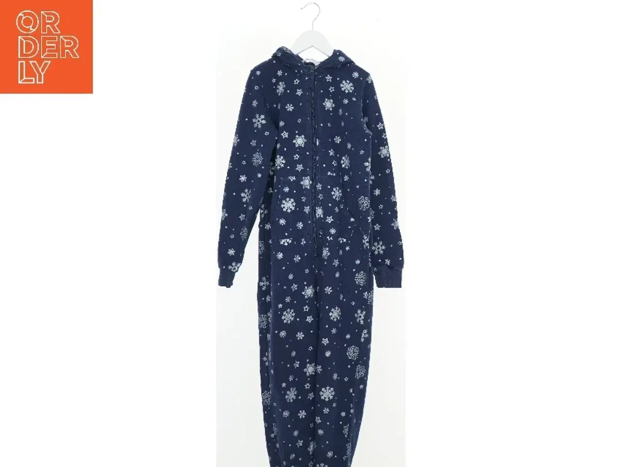Billede 1 - Heldragt med snefnugmønster fra H&M (str. 152)