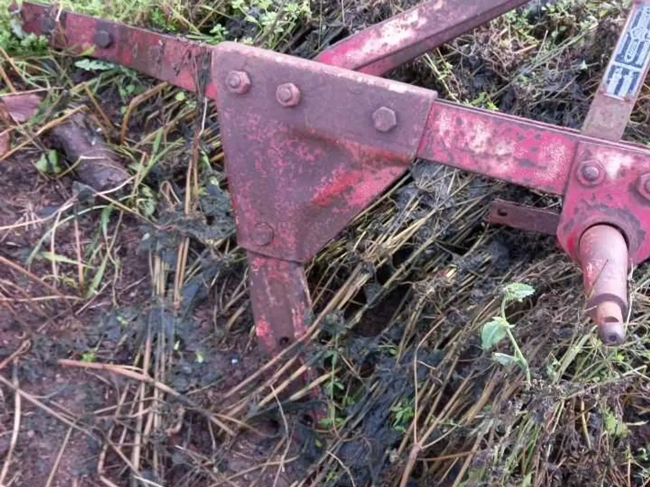 Billede 1 - Gammel plov stel  bud modtages 