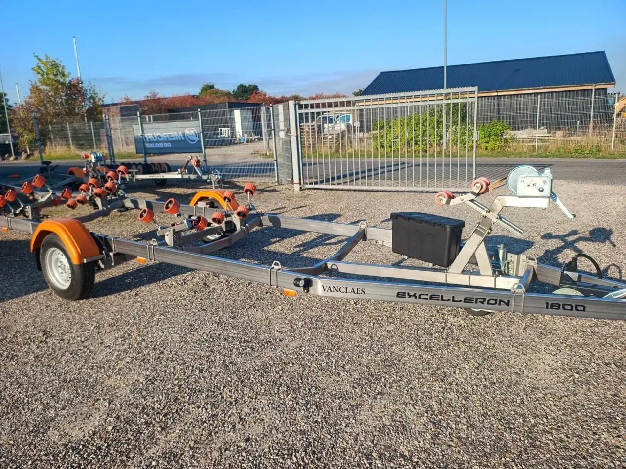 Billede 1 - TILBUD! 1800 excelleron Vanclaes bådtrailer