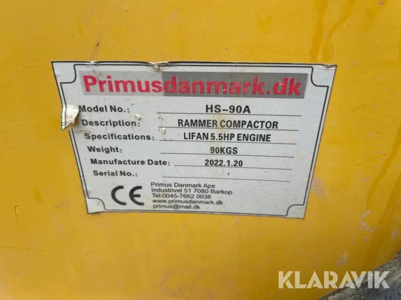 Billede 7 - Pladevibrator Primus Danmark HS-90A 2 styk