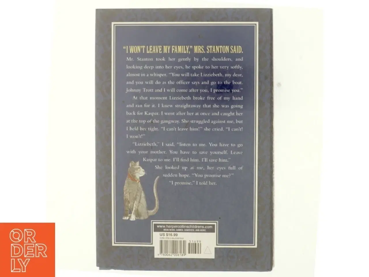 Billede 3 - Kaspar the Titanic Cat af Michael Morpurgo (Bog)