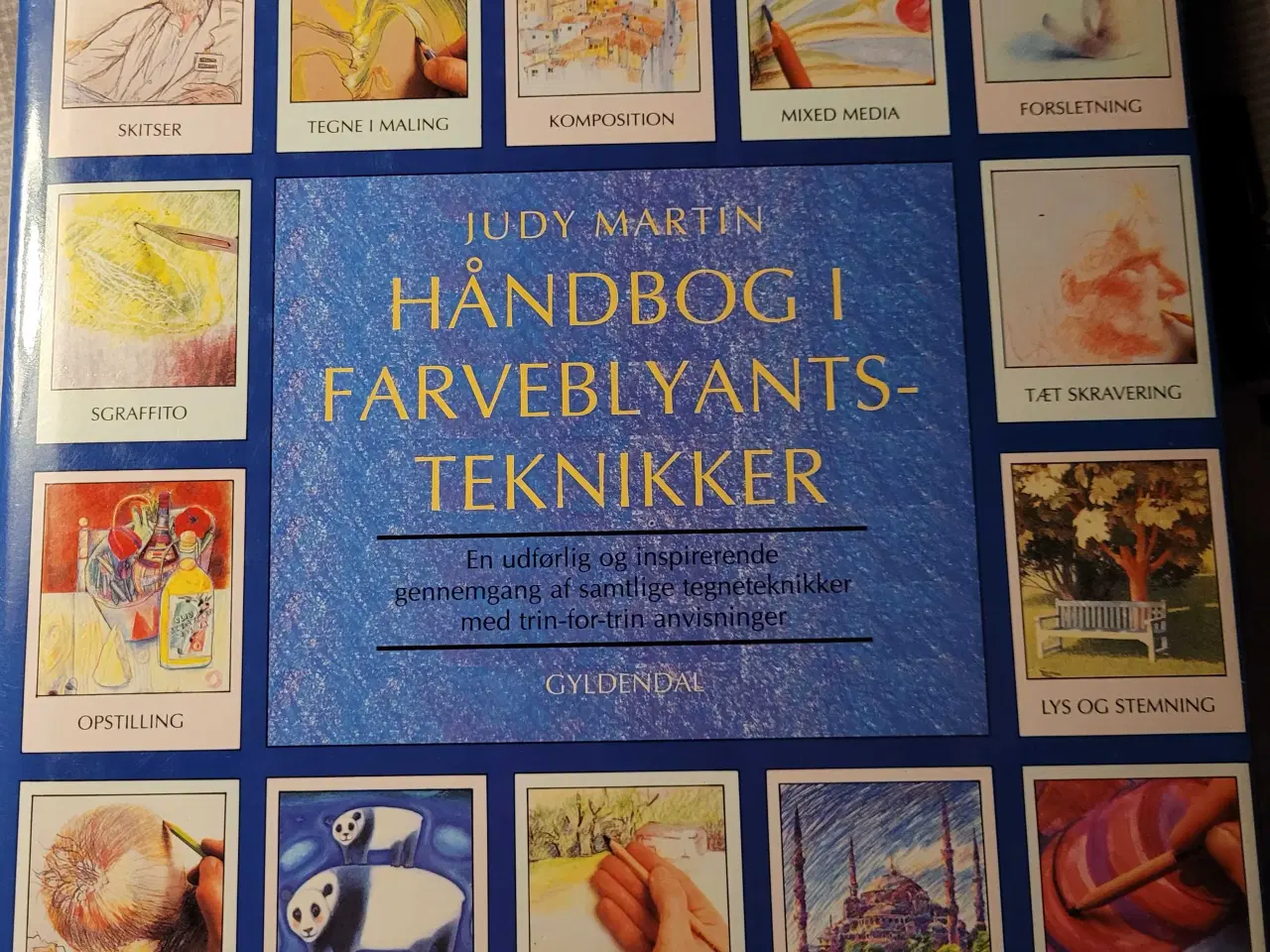 Billede 1 - Håndbog I farveblyantsteknikker af Judy Martin 