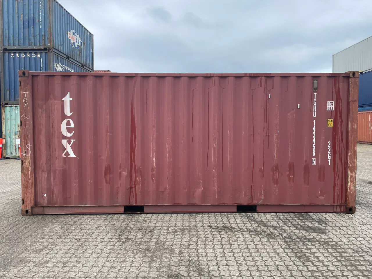 Billede 3 - 20 fods Isoleret Container- ID: THGU 143456-5