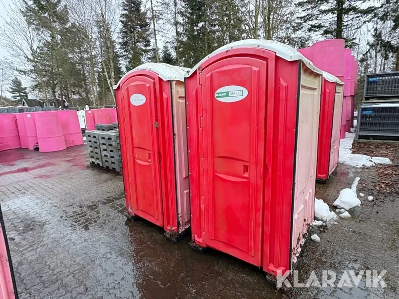 Billede 1 - Toiletkabiner 2 styk