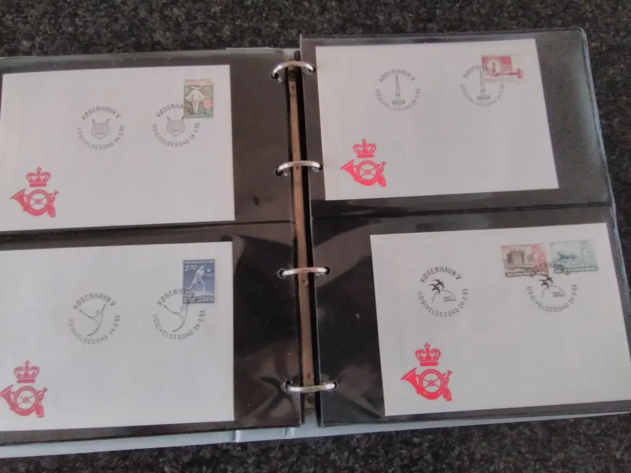 Billede 13 - FDC Mappe, 34 sider med kuverter