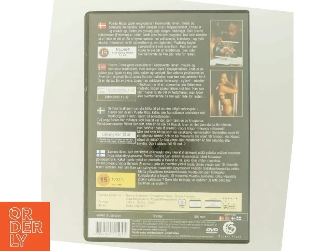 Billede 3 - DVD-film &#39;Under Suspicion&#39;