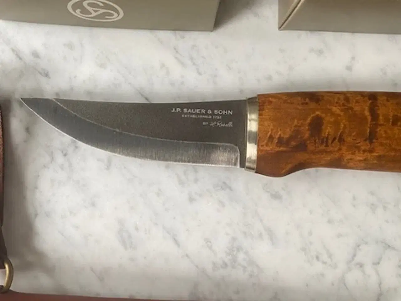 Billede 2 - Sælger en eksklusiv J.P. SAUER & SOHN jagtkniv