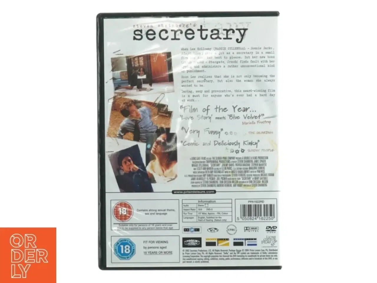 Billede 3 - DVD film &#39;Secretary&#39;