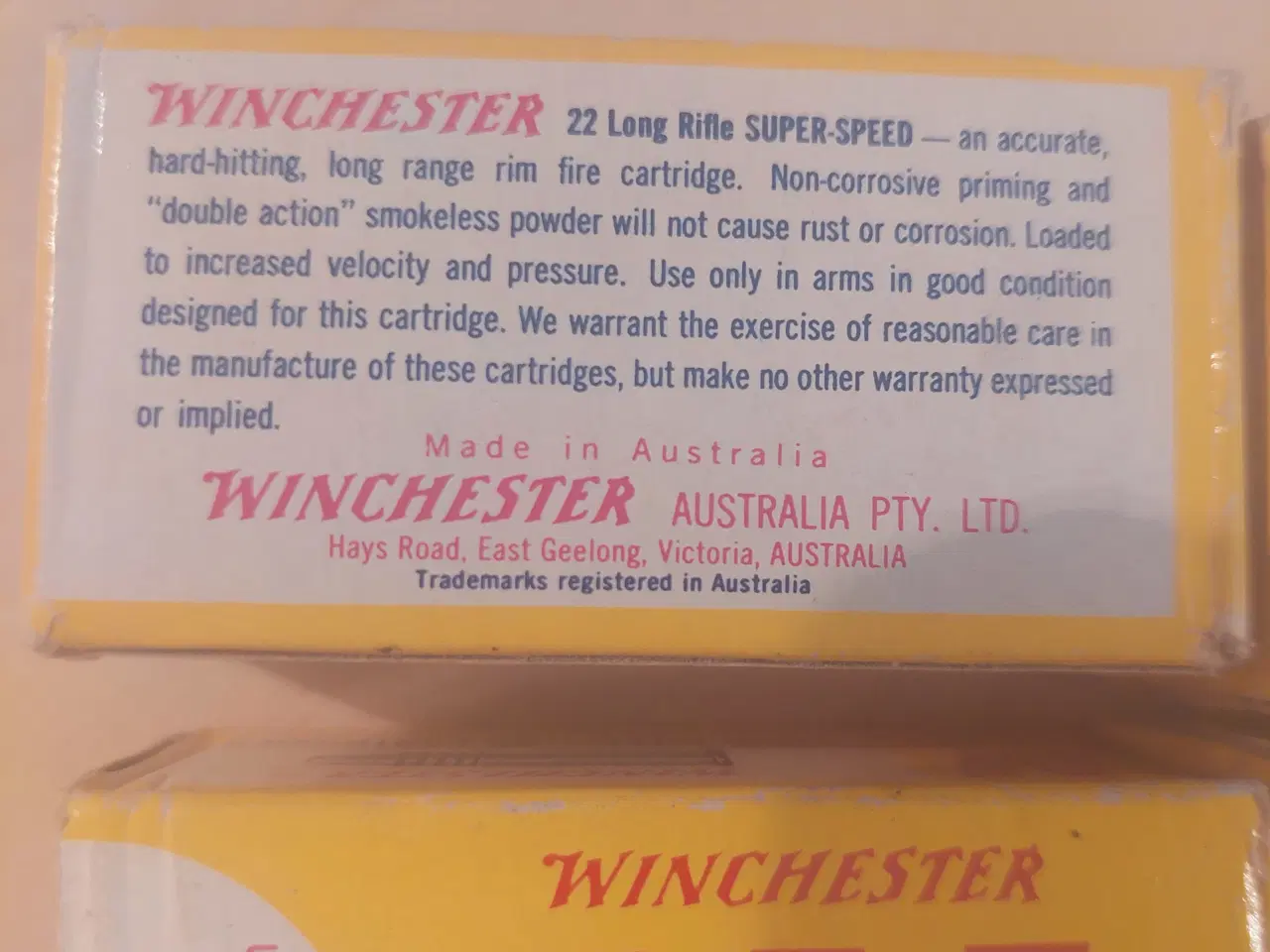 Billede 5 - Vintage Winchester 22 lr. patroner