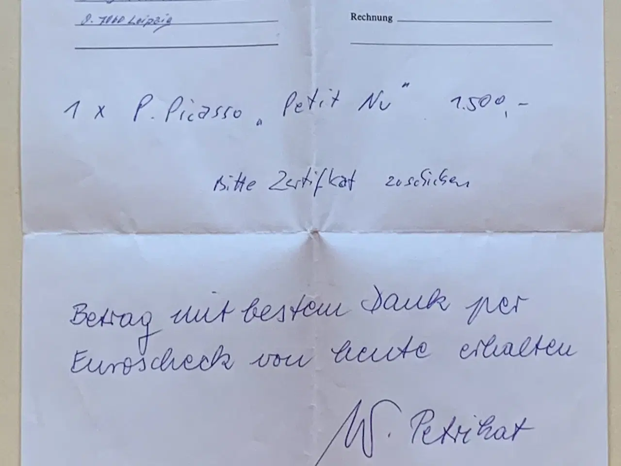 Billede 5 - Picasso, eksklusivt litografi