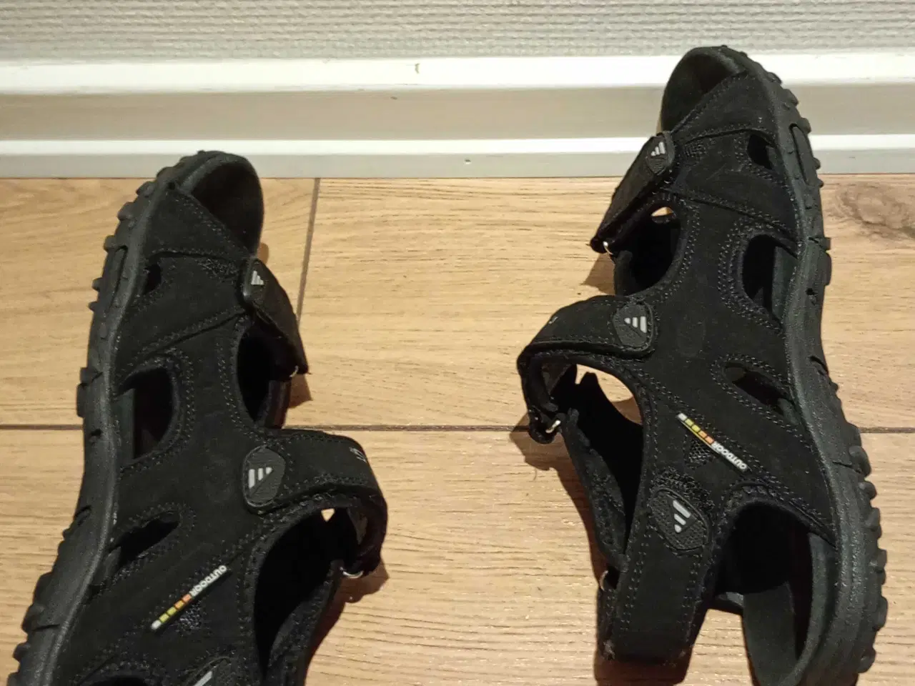 Billede 2 - Fine herresandaler med Velcro, MOLS, skind, str. 4