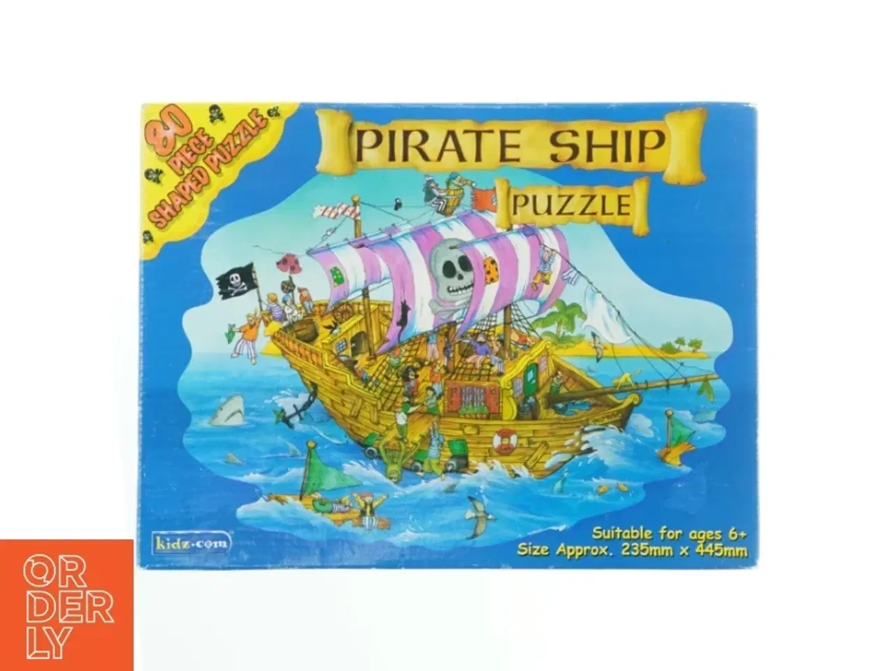 Billede 4 - Piratskibs puslespil fra Kidz (str. 31,5x23 cm)