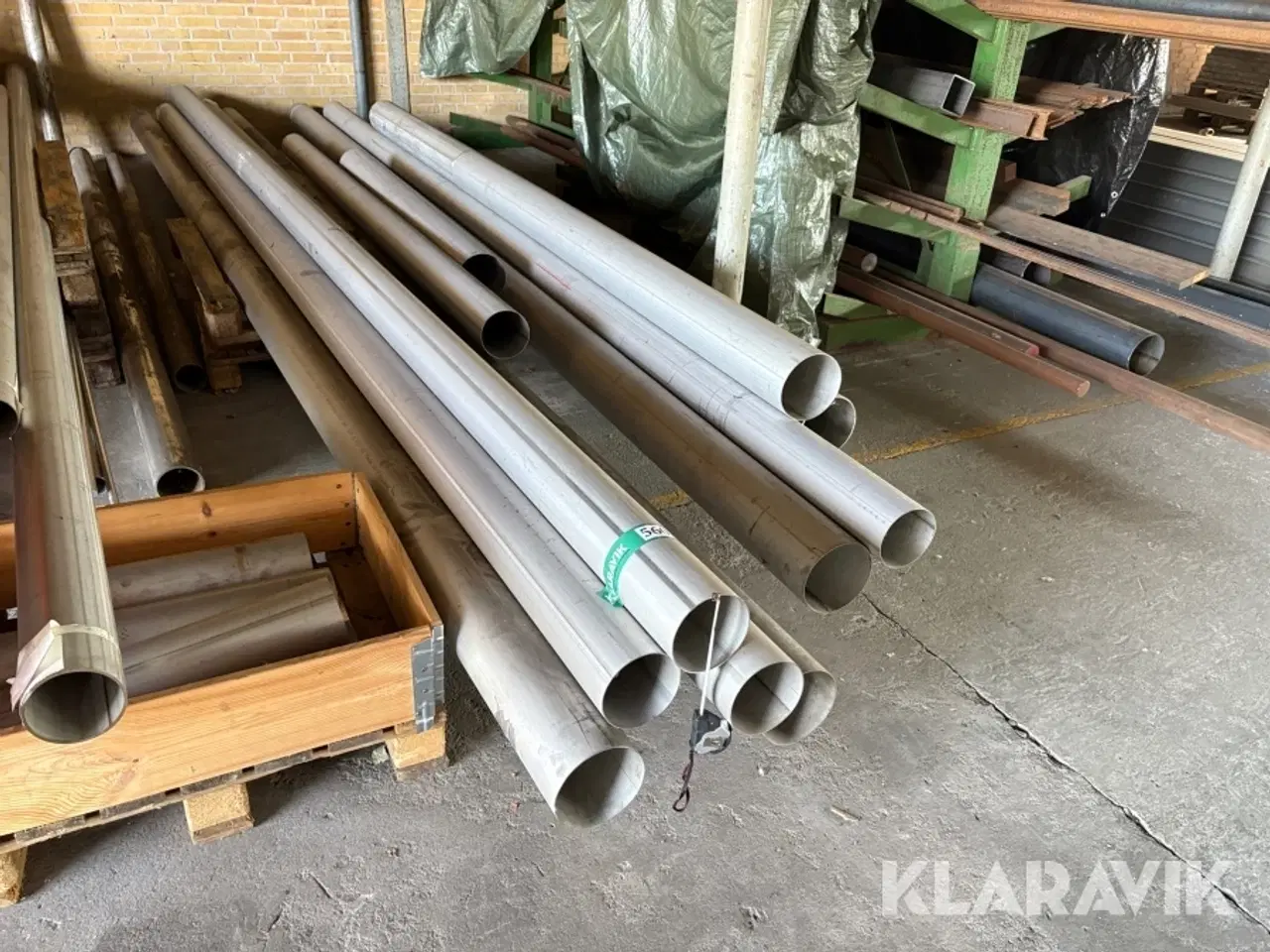 Billede 3 - Syrefast Rustfristål rør 12 styk