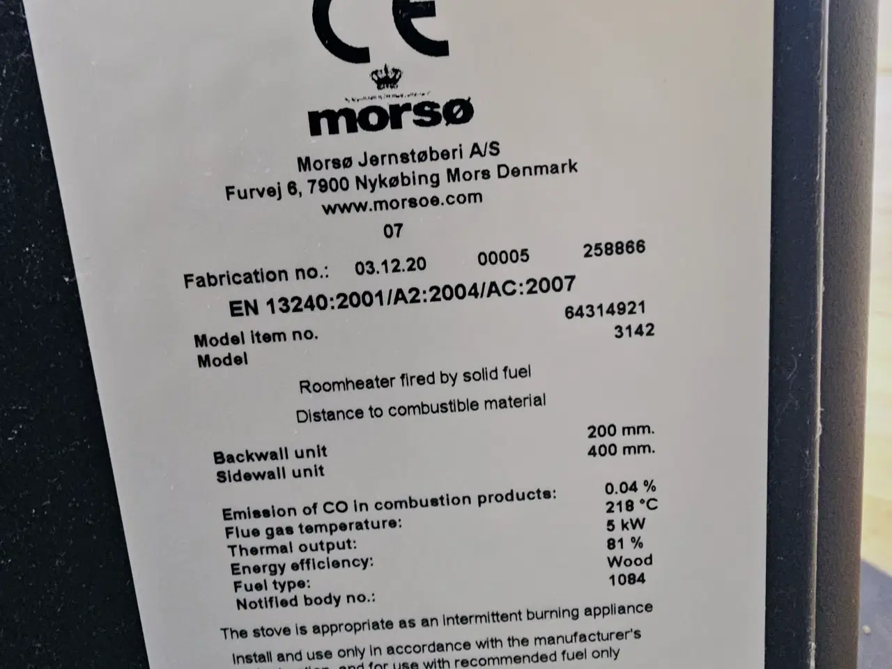Billede 3 - Ikonisk Morsø 3142 fra 2020