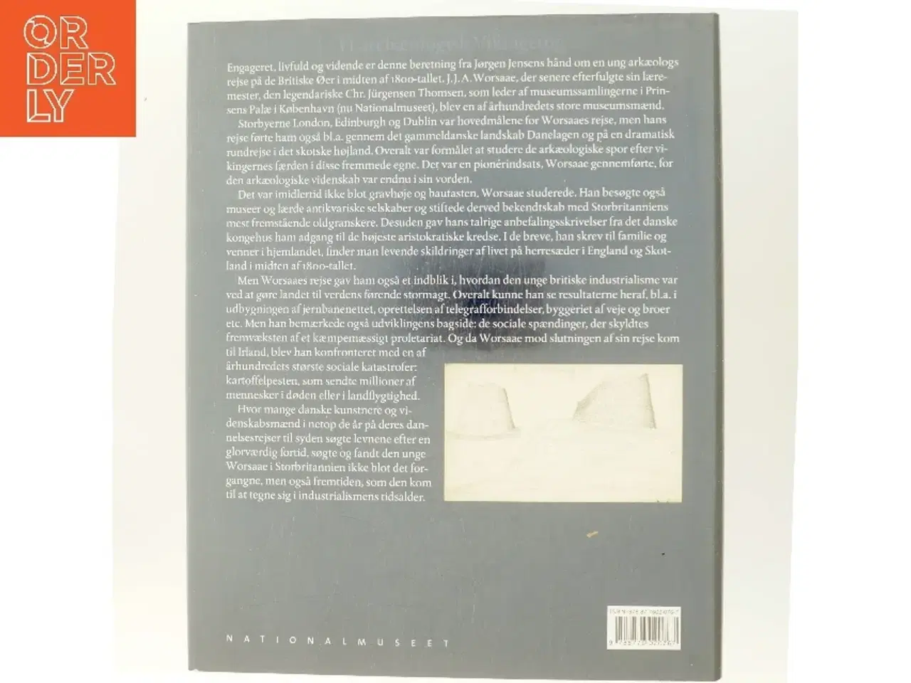 Billede 3 - Et archæologisk Vikingetog : J.J.A. Worsaaes rejse til England, Skotland og Irland 1846-47 af Jørgen Jensen (f. 1936-07-30) (Bog)