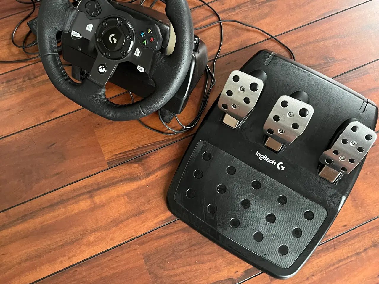 Billede 1 - Rat og pedal sæt til Xbox