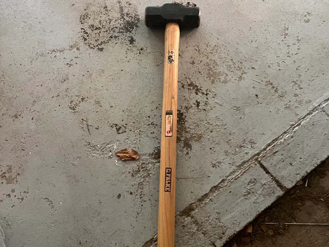 Billede 1 - Banehammer Falke 4 kg træskaft