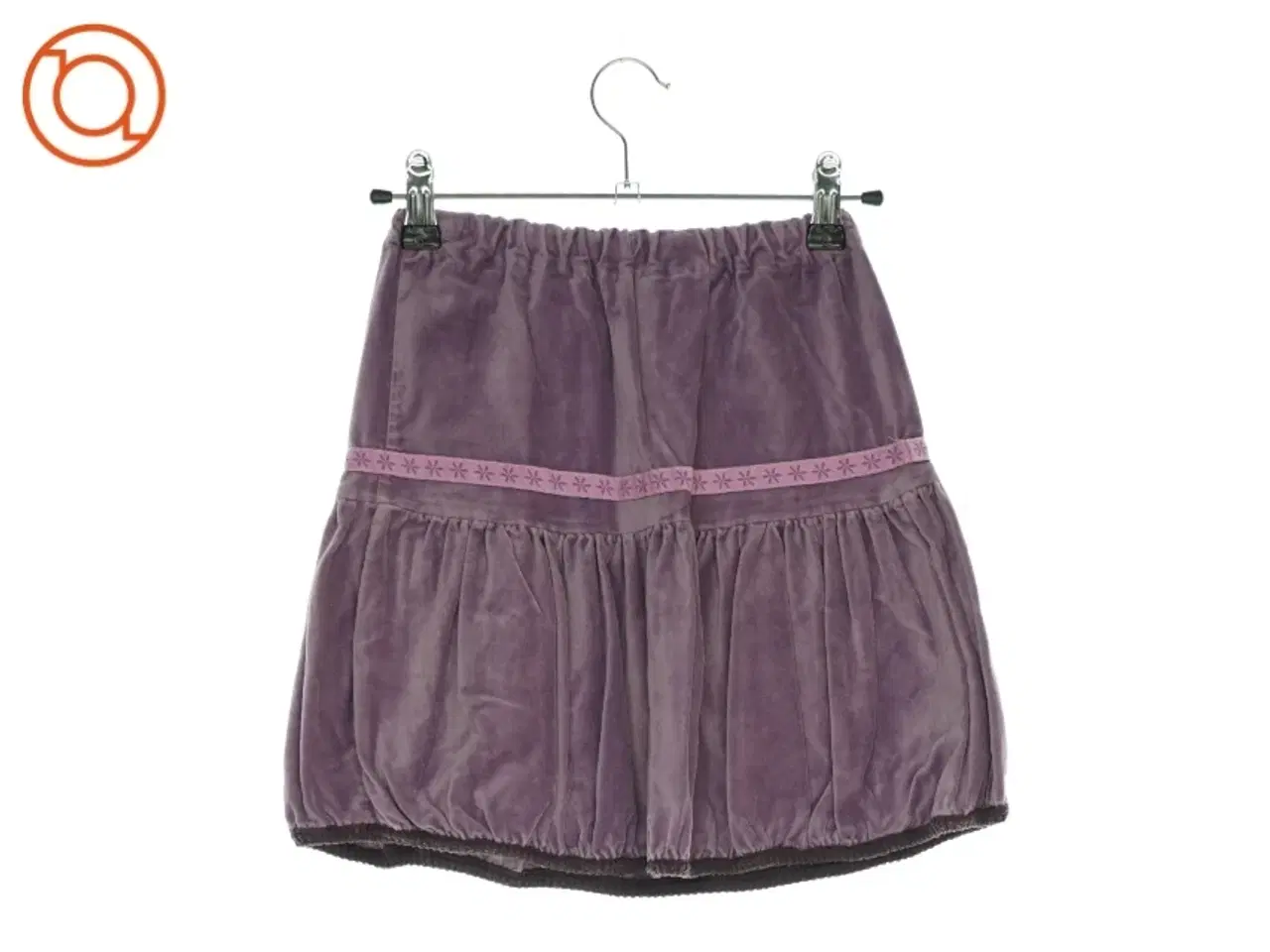 Billede 2 - Nederdel i velour fra Okker Gokker (str. 8 år)