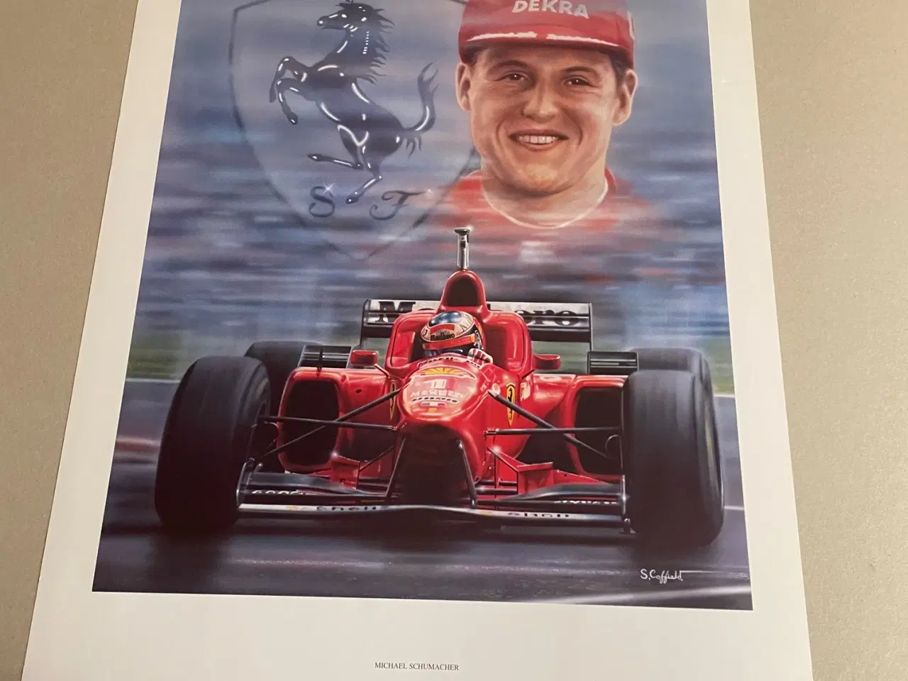 Billede 1 - Tryk, Michael Schumacher, 