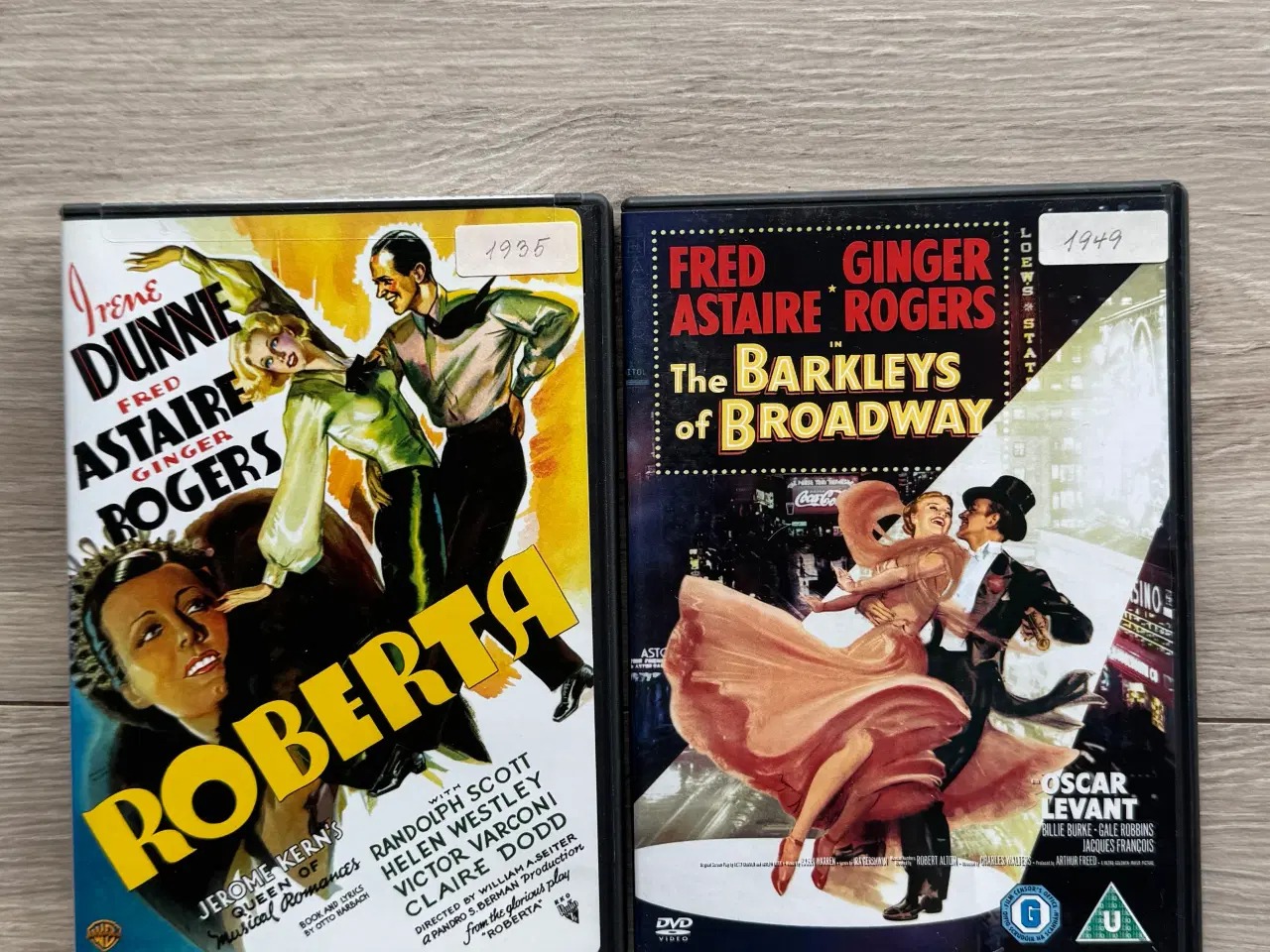 Billede 1 - FRED ASTAIRE & GINGER ROGERS - 2 DVD’ER