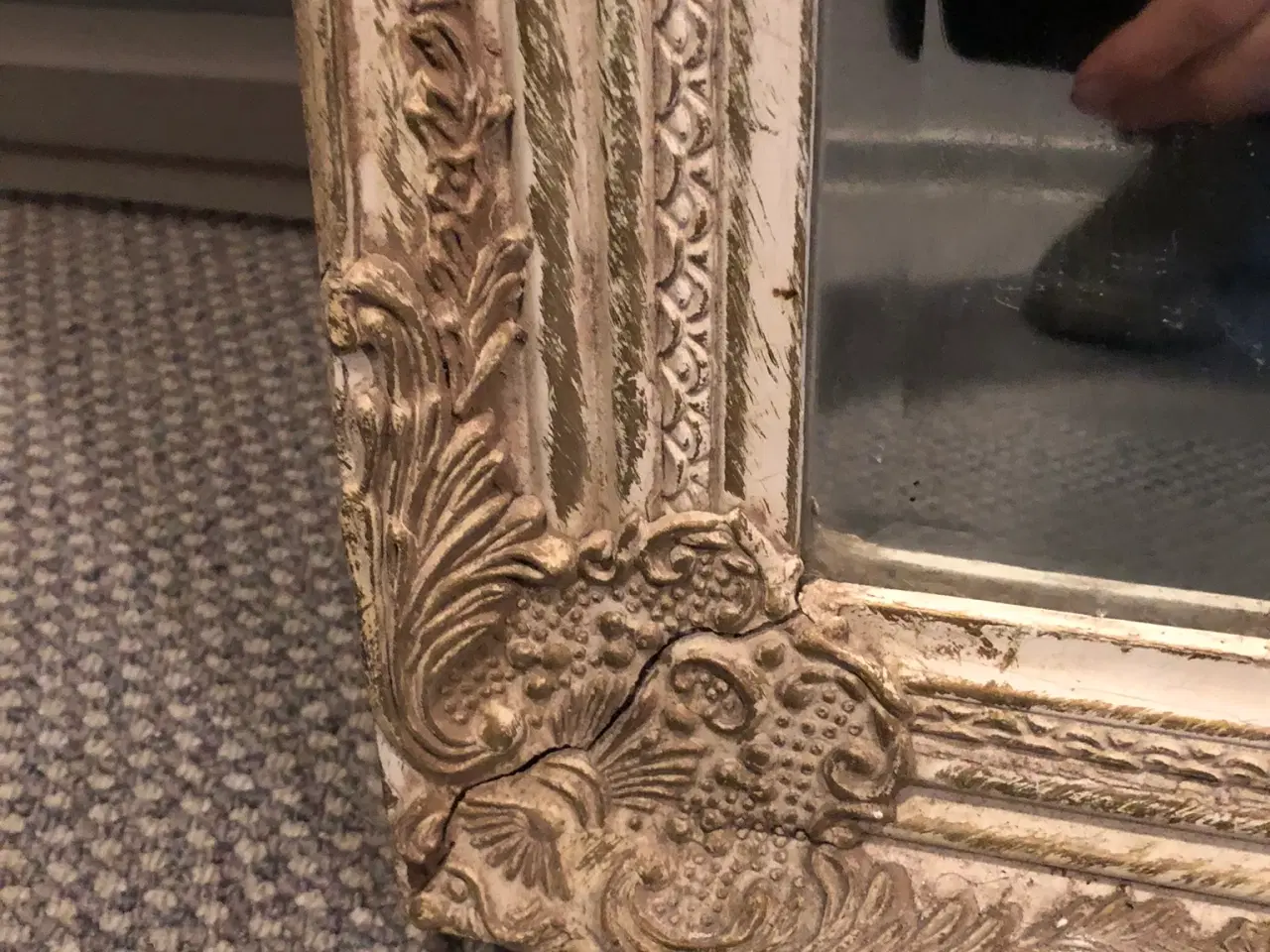 Billede 2 - Antik spejl