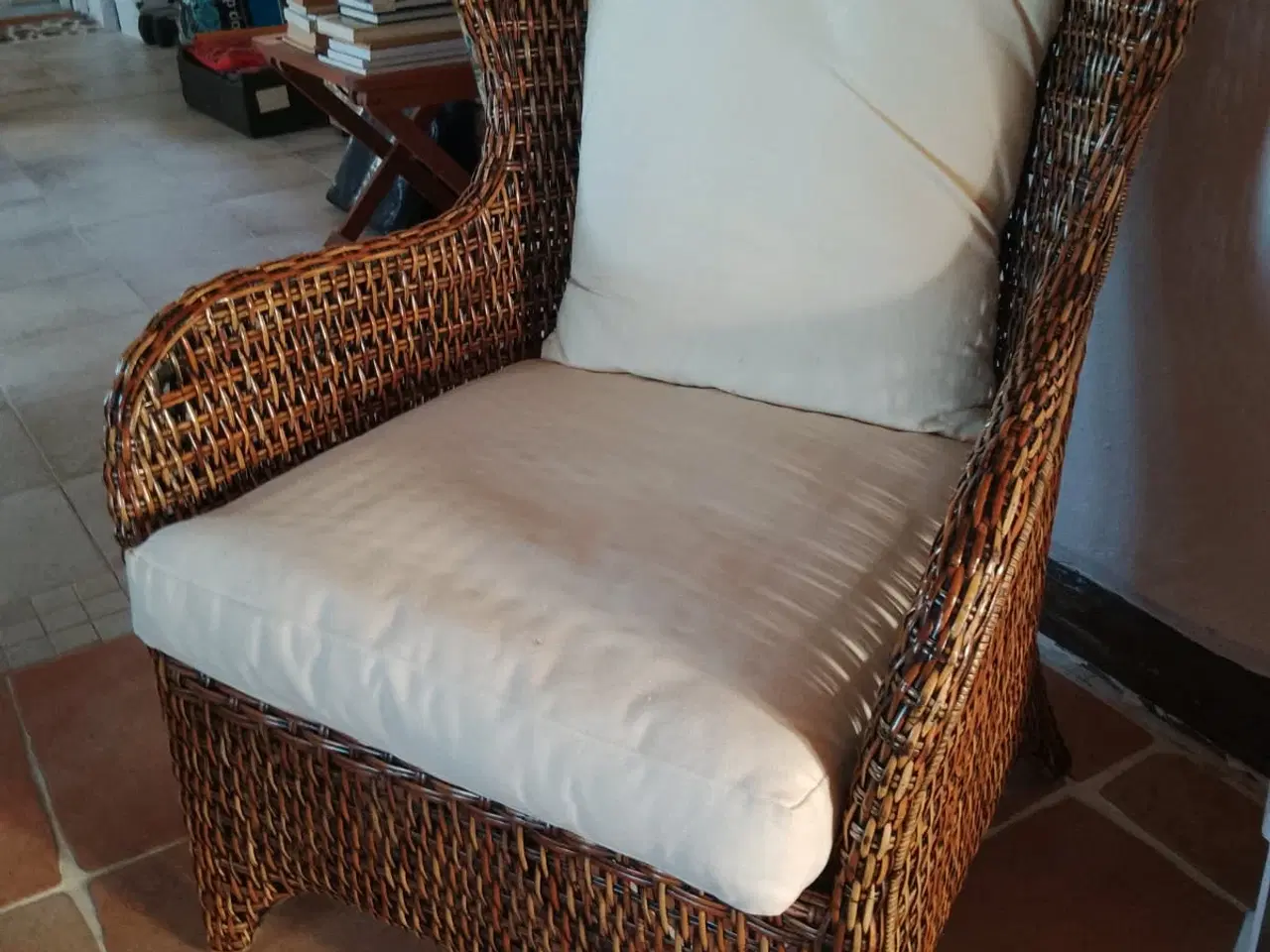 Billede 1 - 2 Fine Kurvestole
