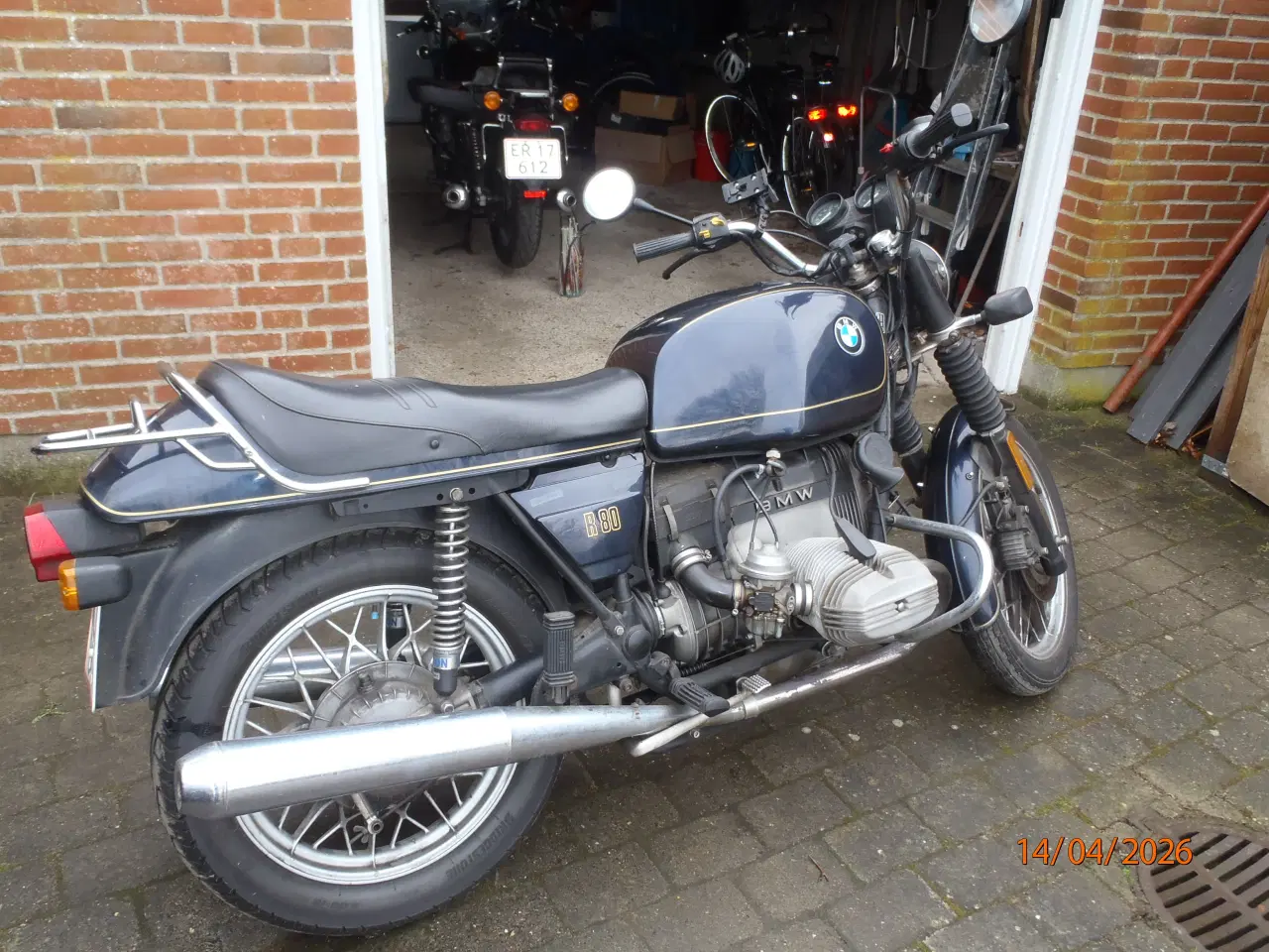 Billede 1 -  BMW R 80 Årgang 1983     