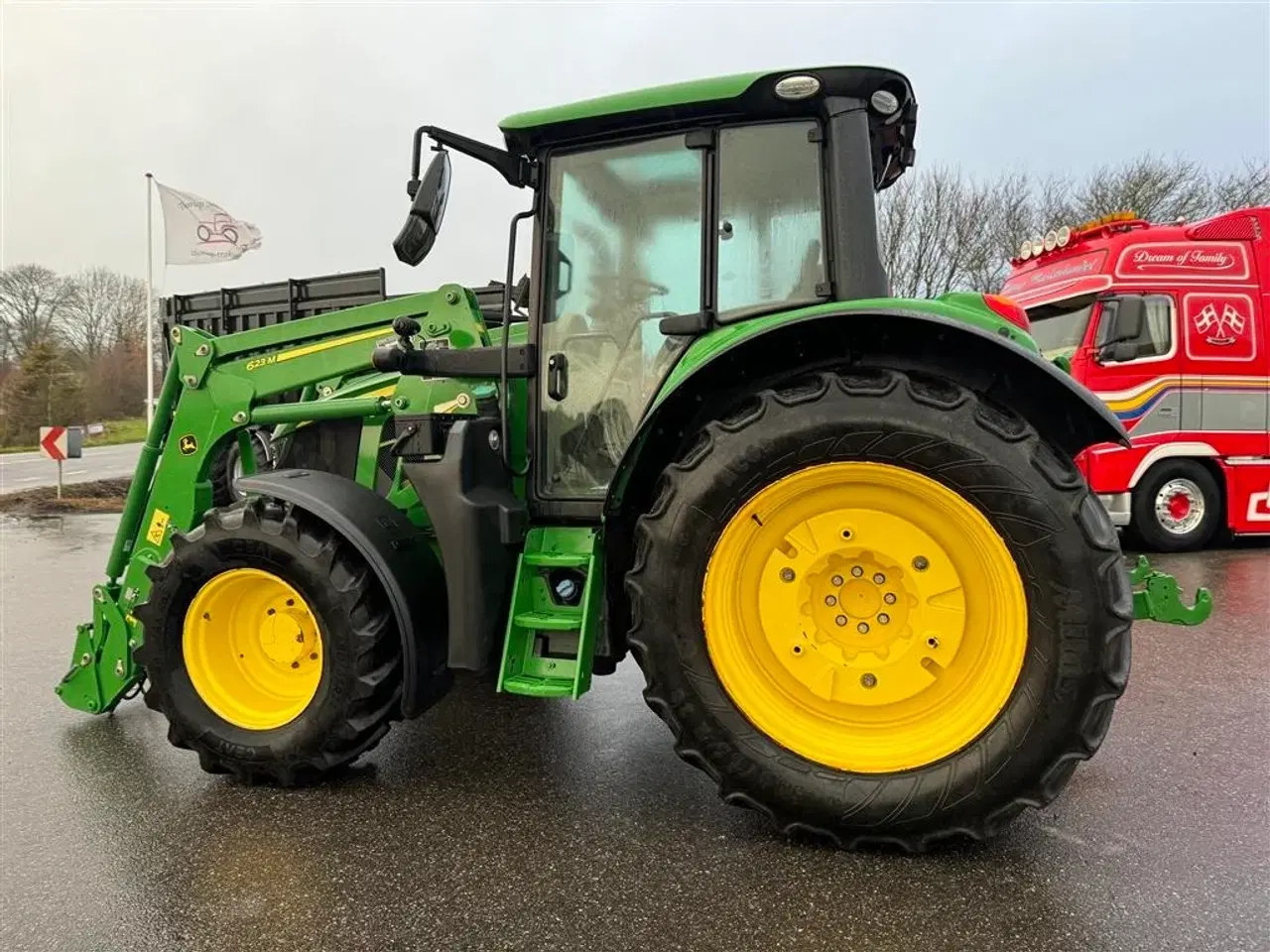 Billede 4 - John Deere 6120M PÅ VEJ HJEM