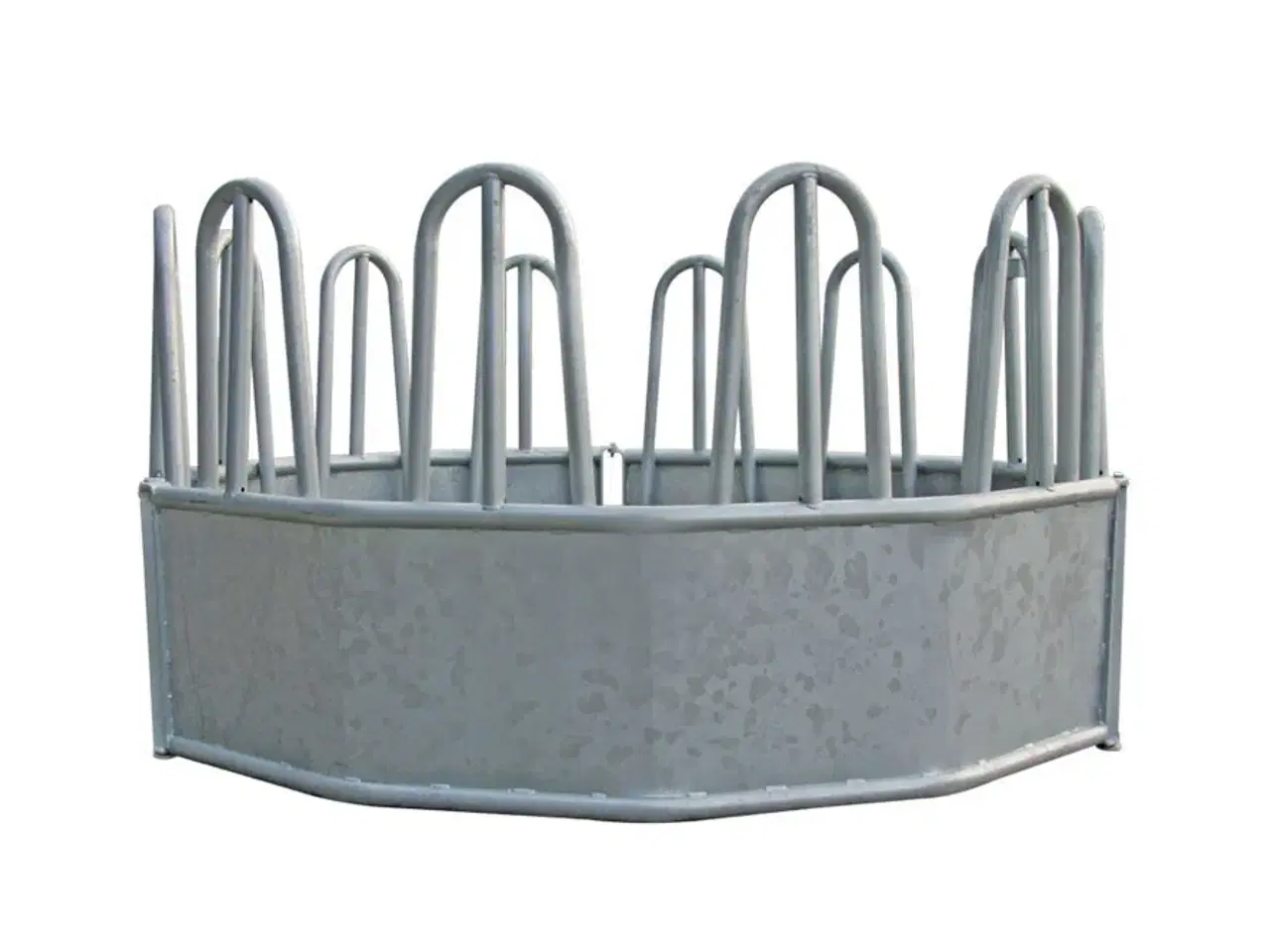 Billede 1 - Foderhæk rund 12 ædepladser