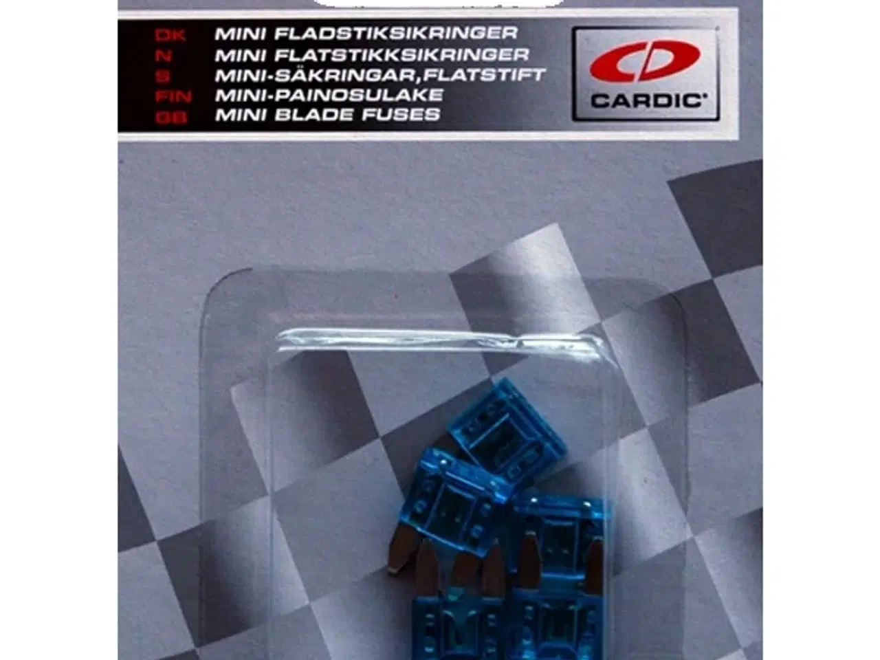 Billede 1 - MINI sikringer 15 amp ( 5 stk. pk. )