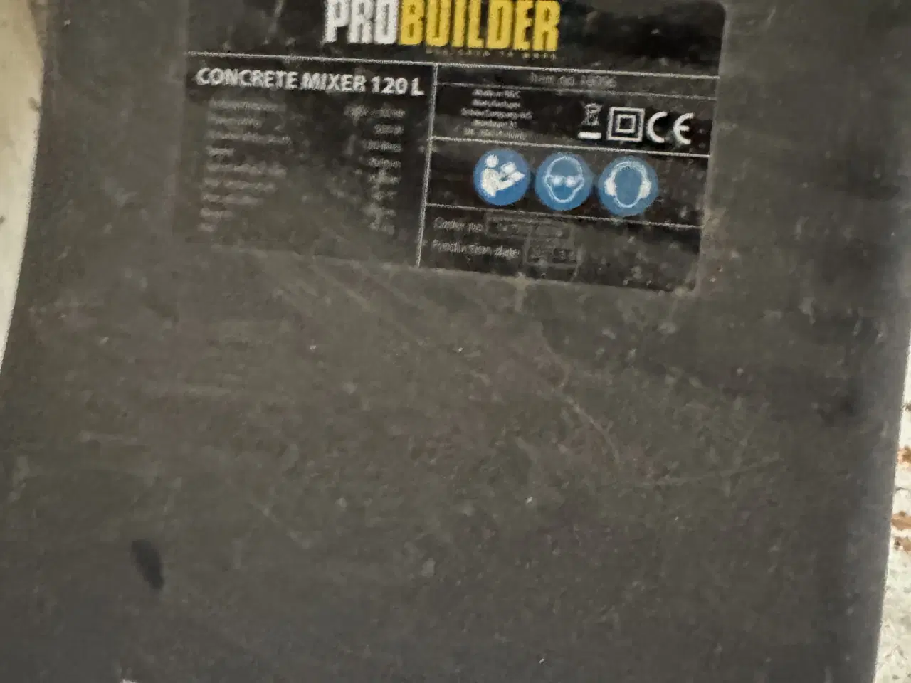 Billede 2 - Cementblander probuilder 120l