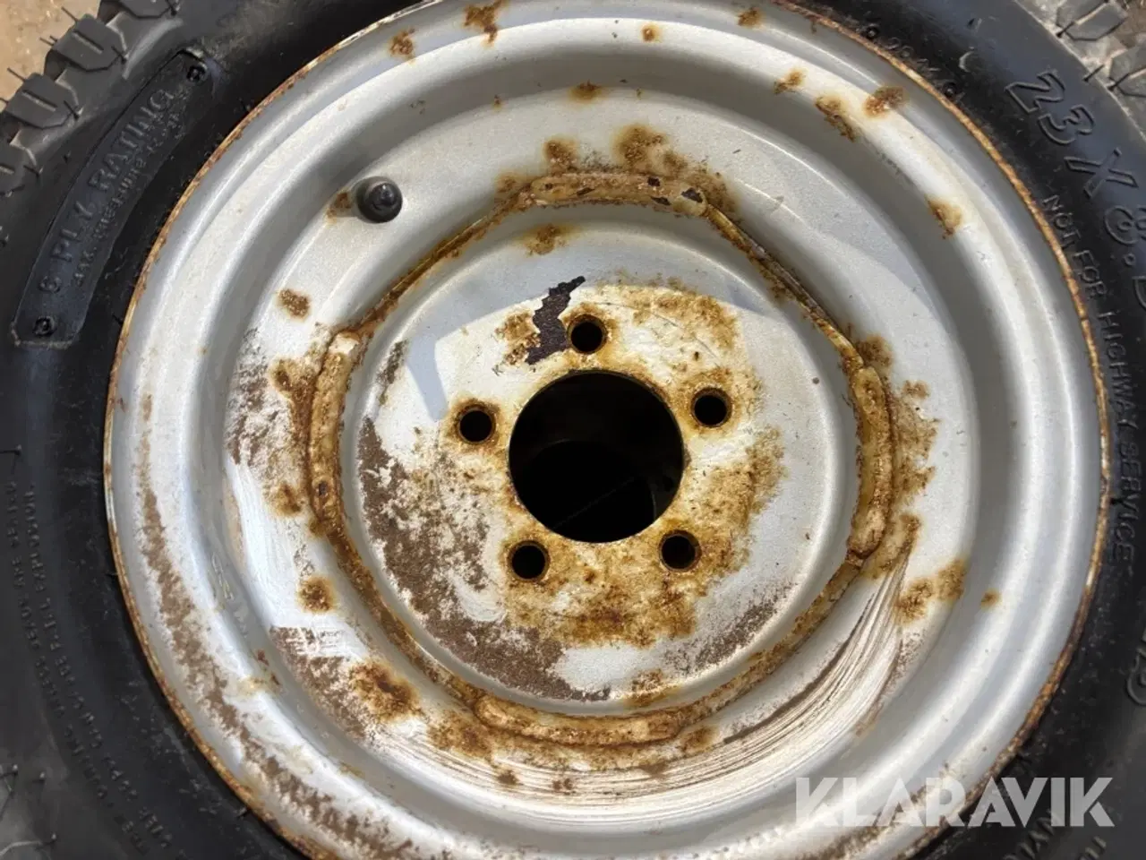 Billede 9 - Dæk med fælg 4 styk