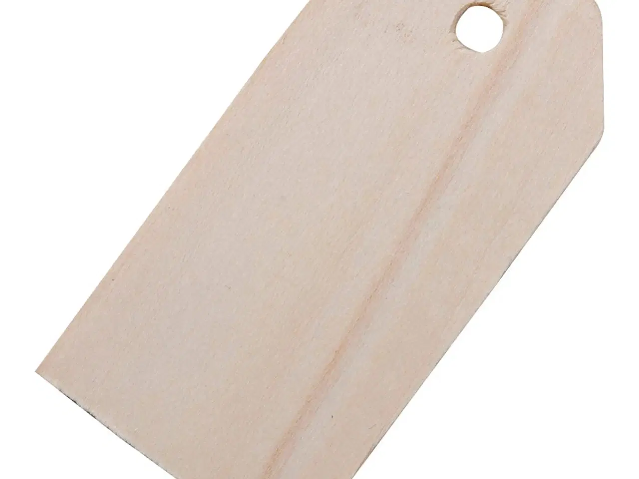 Billede 1 - Elegant Manilamærker i Træ - 30x60 mm, 10 stk.