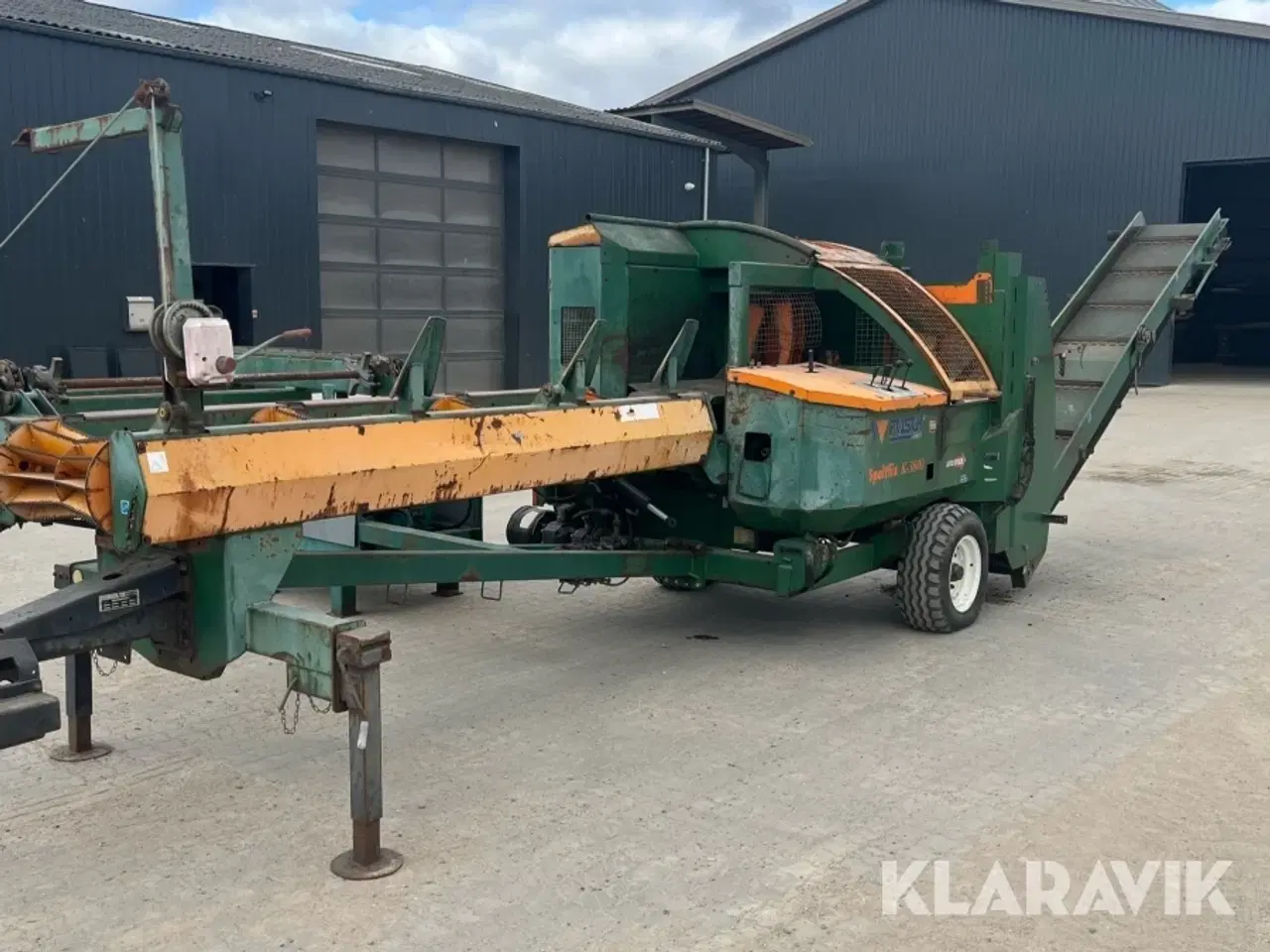 Billede 1 - Savmaskine/brændekløver Posch Leibnitz Spaltfix K-3800
