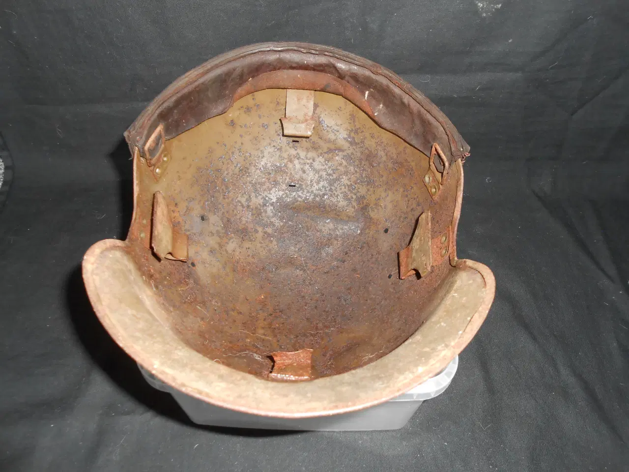 Billede 5 - Sjælden original Fransk Flakstålhjelm model 1936