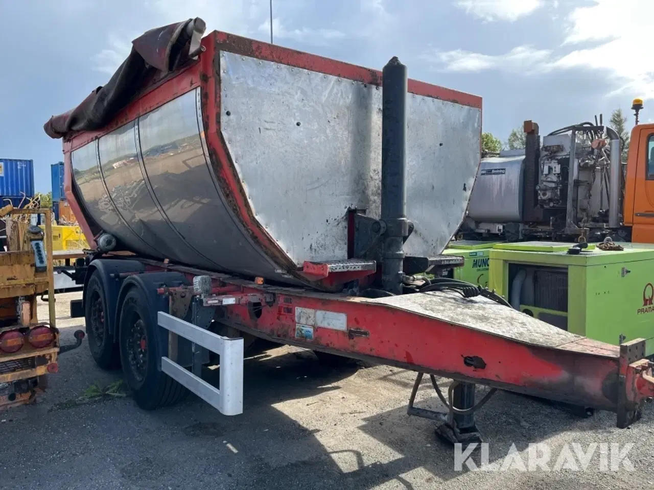 Billede 2 - Trailer Kel-Berg D18-2 asfalt kærre