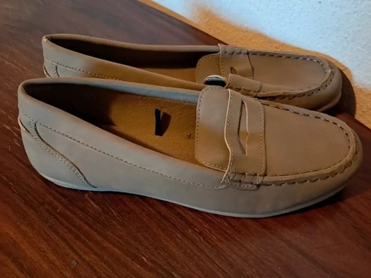 Billede 4 - Beige loafers fra Esmara – str. 37