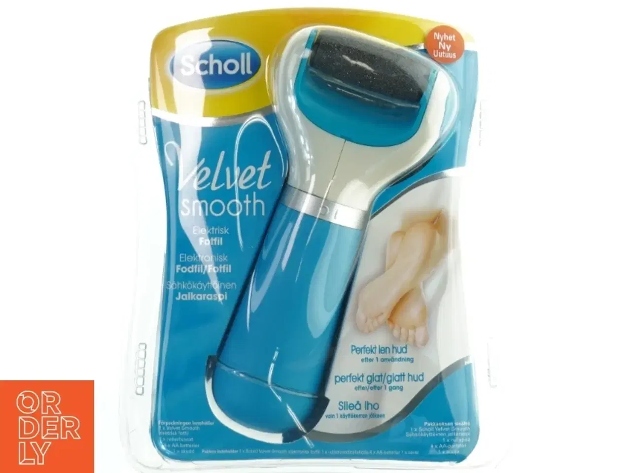 Billede 1 - Scholl Velvet Smooth Elektronisk Fodfil fra Scholl