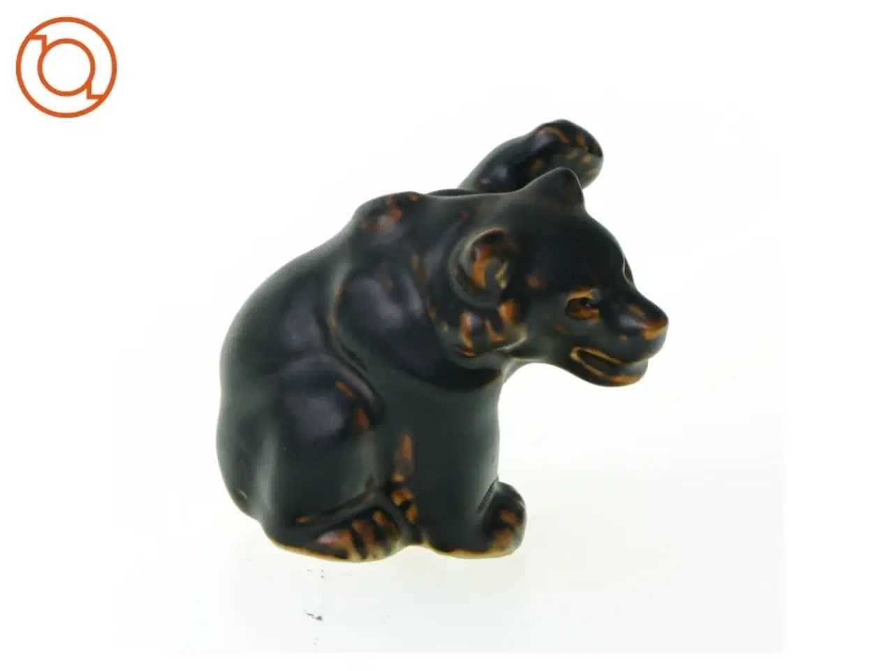 Billede 7 - Bjørneunge i stentøj 21433 fra Royal Copenhagen (str. 9 x 5 cm)
