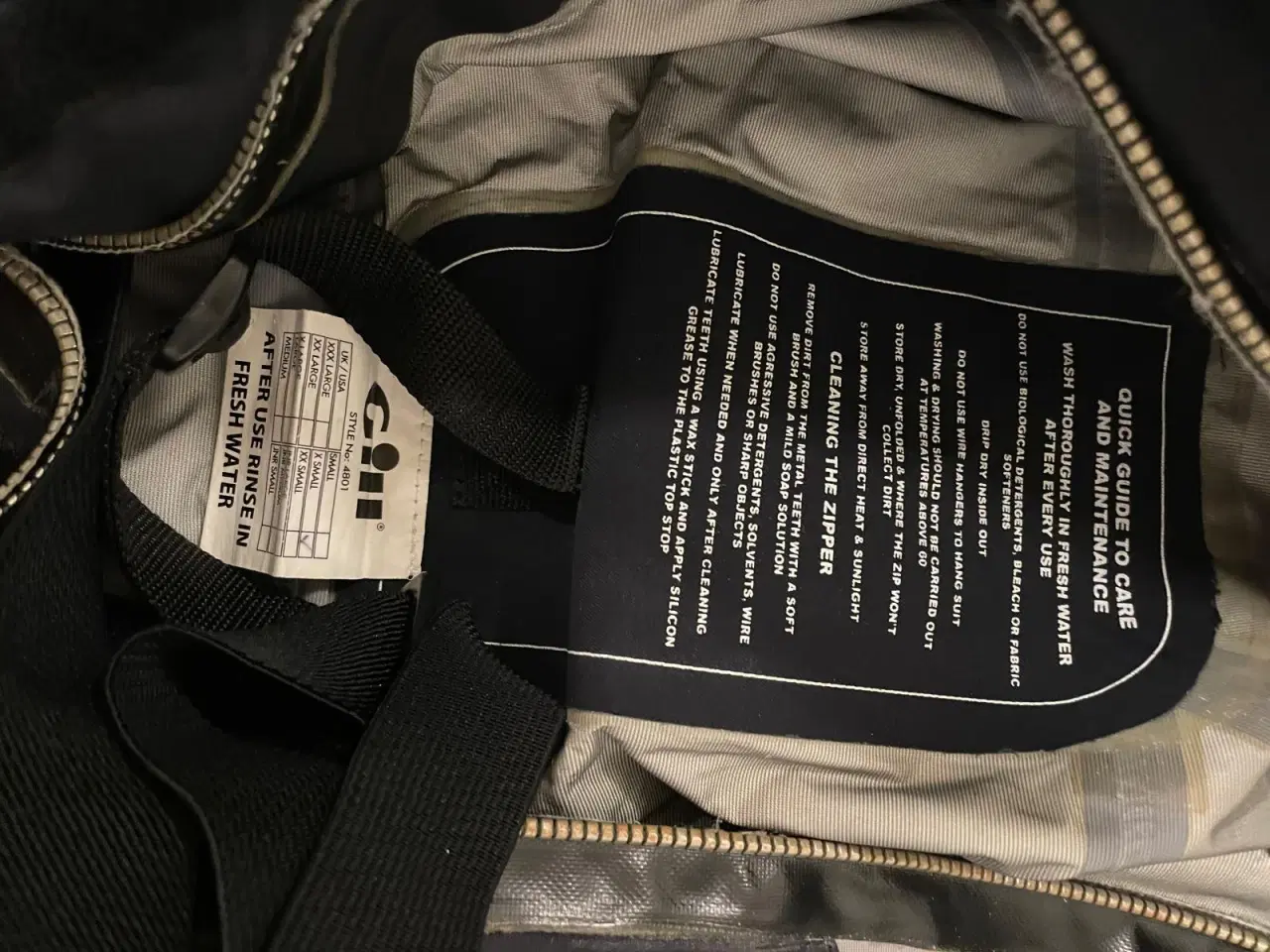 Billede 3 - Gill 4800 series Tørdragt Navy Junior (XS)