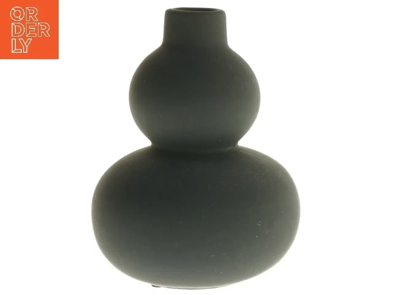 Billede 1 - Ny Mat sort vase (str. 16 cm)