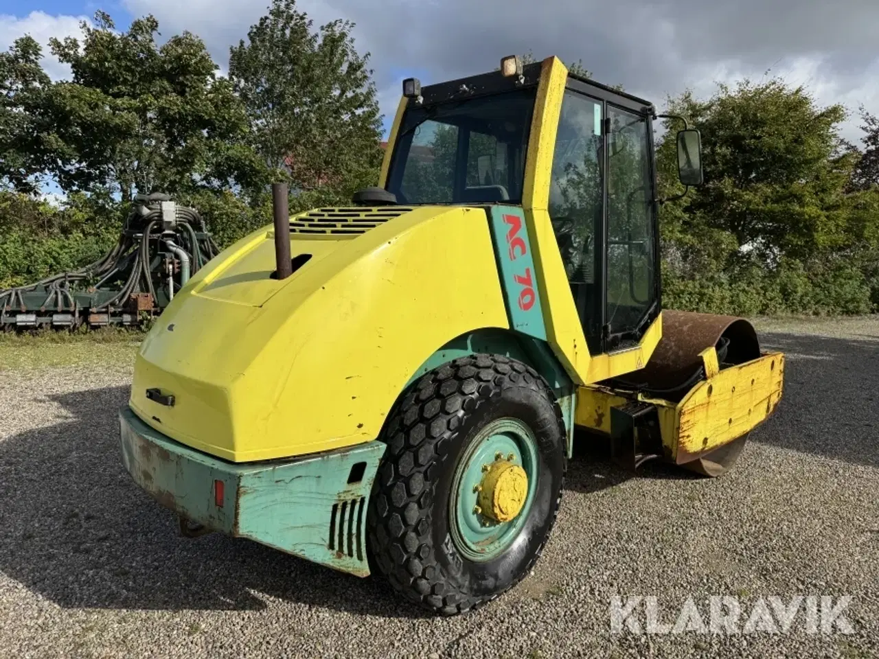 Billede 5 - Vejtromle Ammann AC70 valsetog