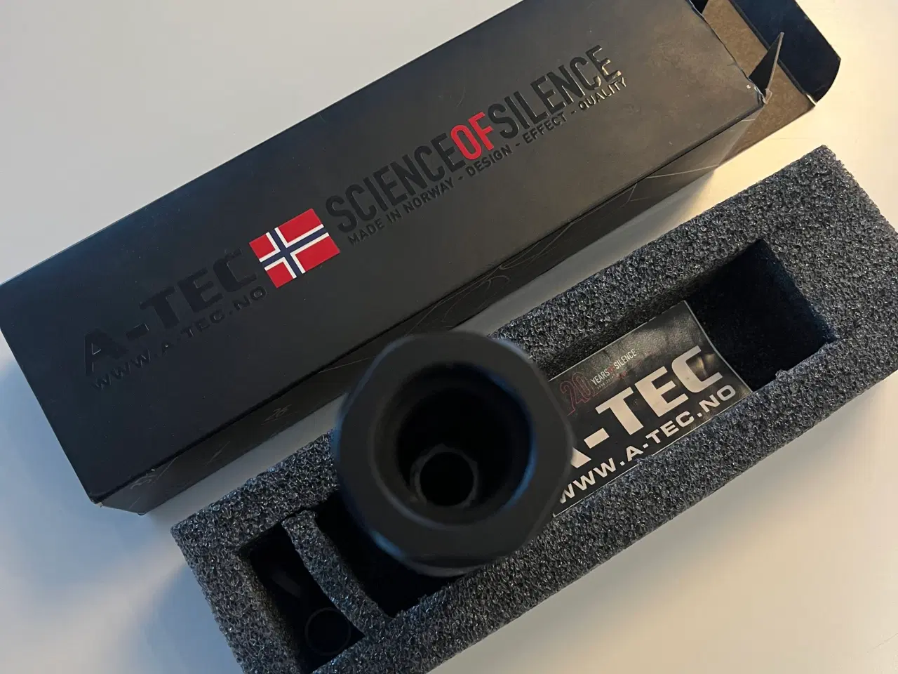 Billede 3 - A-Tech Black Moose Lyddæmper kal. 30