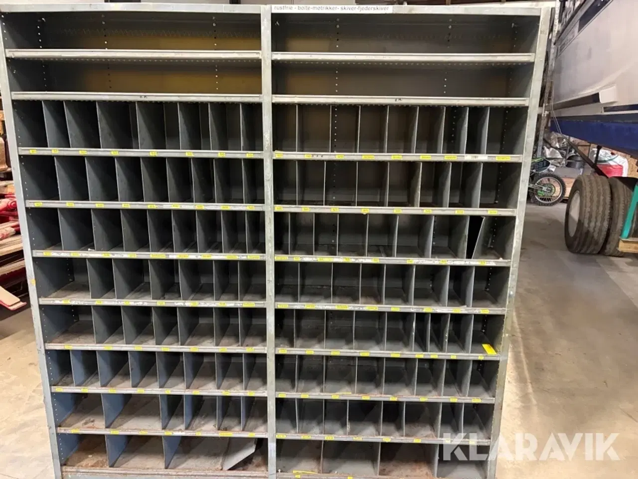 Billede 2 - Opbevaringsreol stål 5sæt