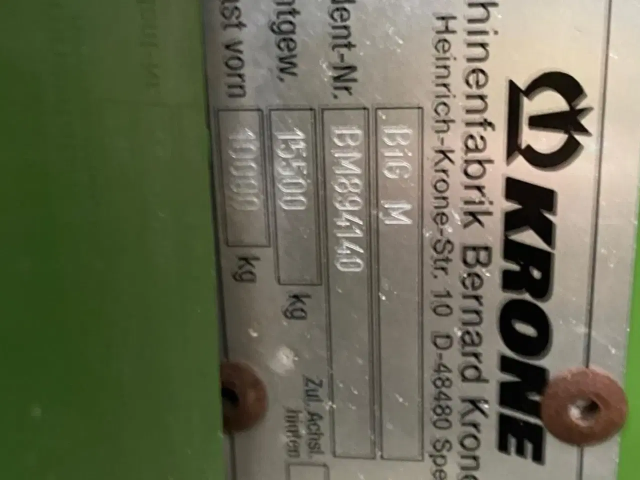 Billede 9 - KRONE BiG M 420 med snegle