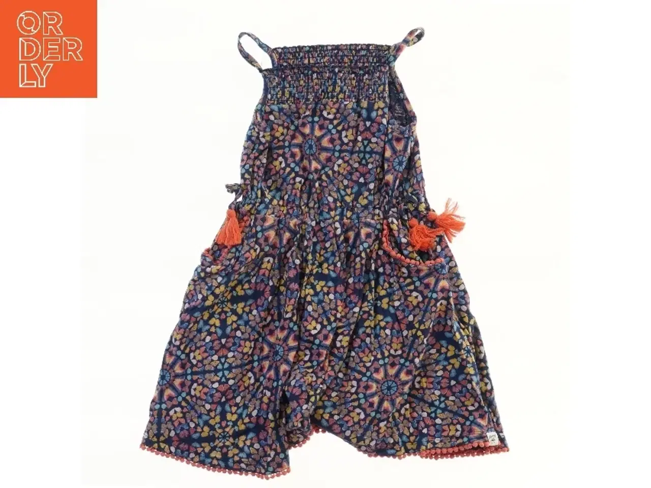 Billede 1 - Sommerkjole med farverigt mønster (str. 122)