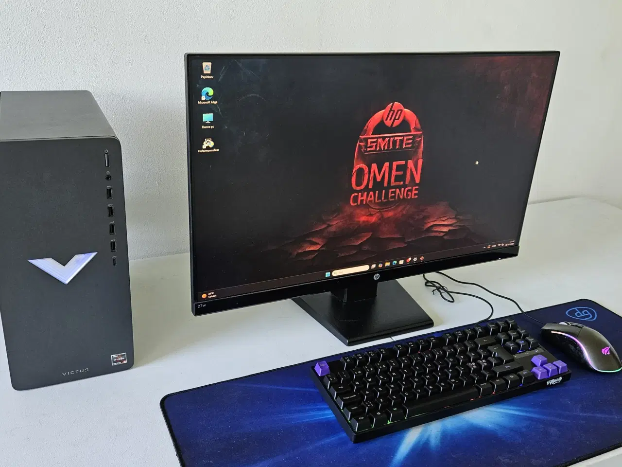 Billede 6 - 1 år gl. HP Gamer Pc + 27" HD Skærm