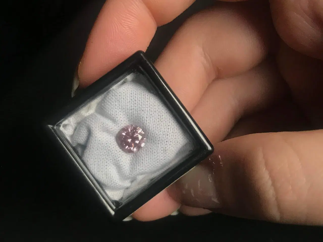 Billede 2 - Pink diamant 1.02ct vs2