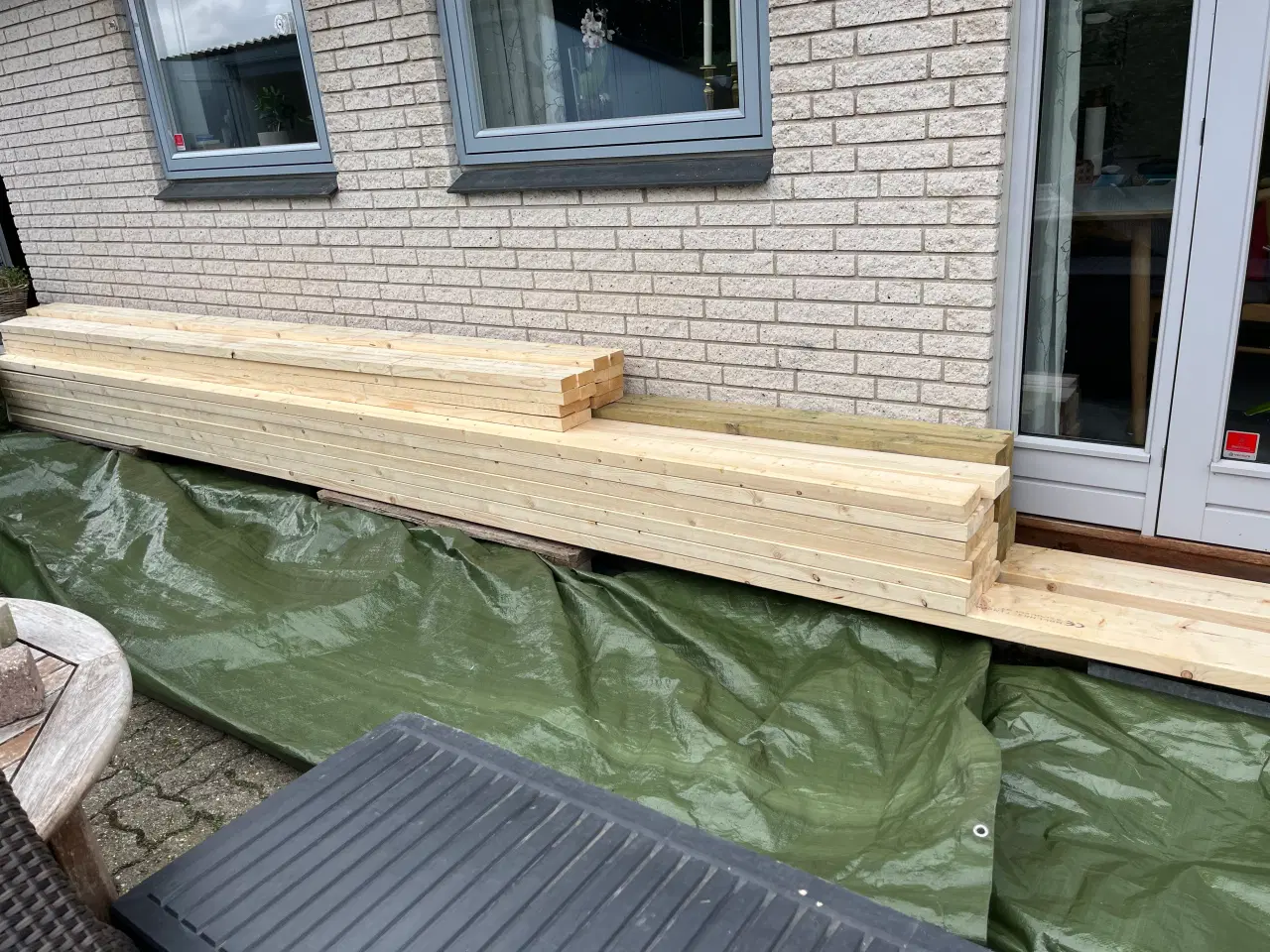 Billede 2 - Tømmer til carport/campingvogn/camper