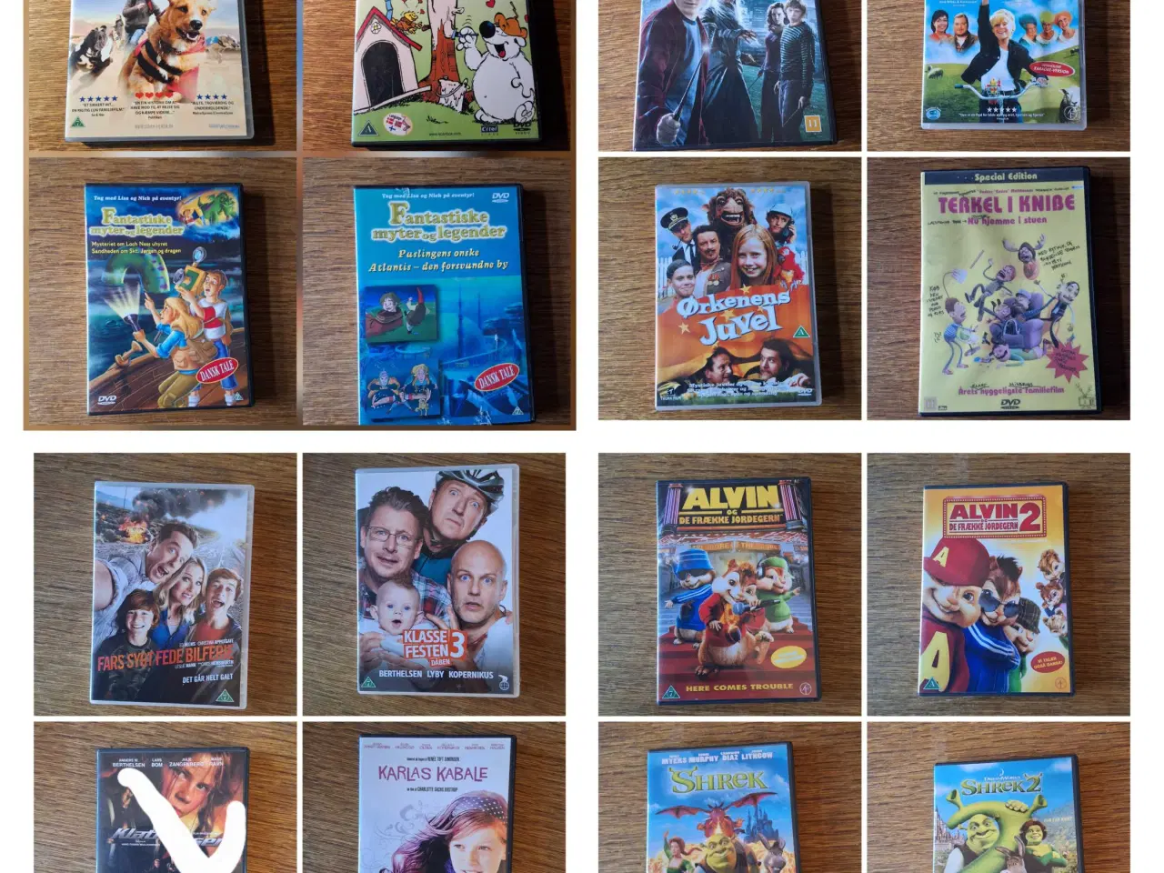 Billede 1 - TEGNEFILM - BØRNEFILM - FAMILIEFILM - 10kr/stk